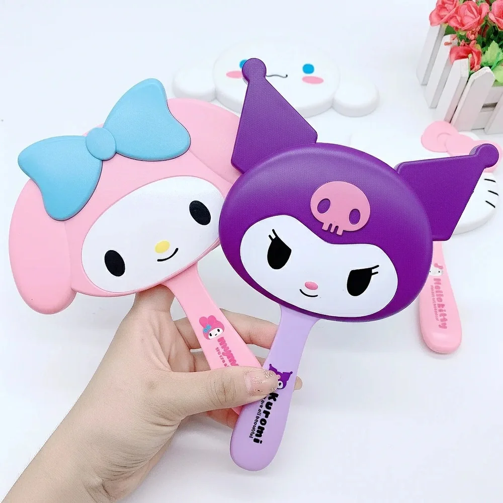 Sanrio Mirror with Comb Vanity Set Hello Kitty Kuromi My Melody